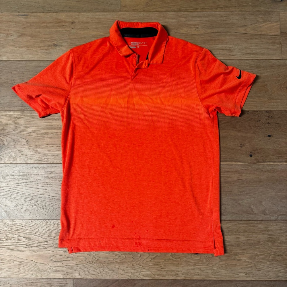 Nike Men's Bright Orange Polo